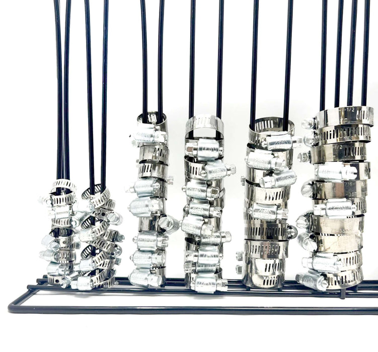 Rack for standard clamp sizes 4 36, mini sizes 4 & 6