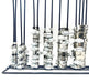 Rack for standard clamp sizes 4 36, mini sizes 4 & 6